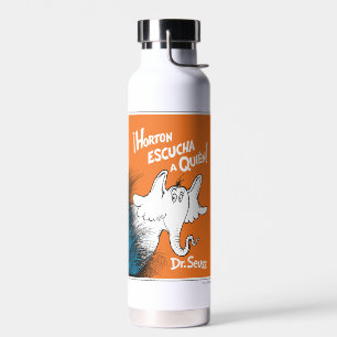 Bouteille D'eau Couverture de livre espagnol Horton Escucha A Quie