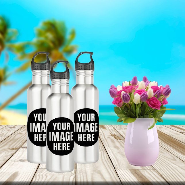 Bouteille D'eau Créez votre propre personnalisation (Créateur téléchargé)
