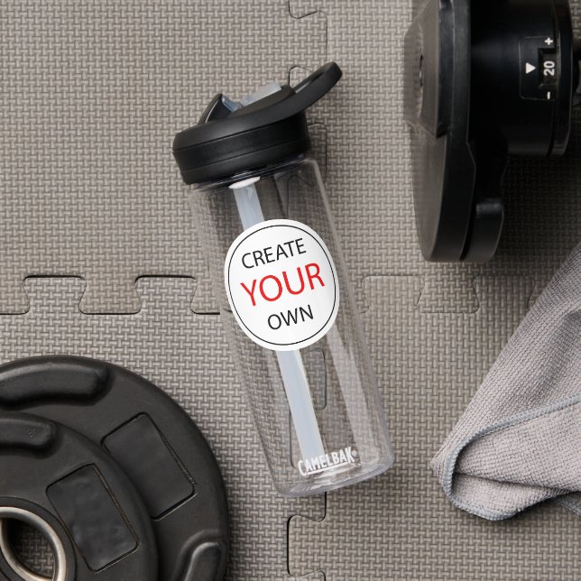 Bouteille D'eau Créez Votre Propre Salle De Sport, Fitness / Perso (Droite)