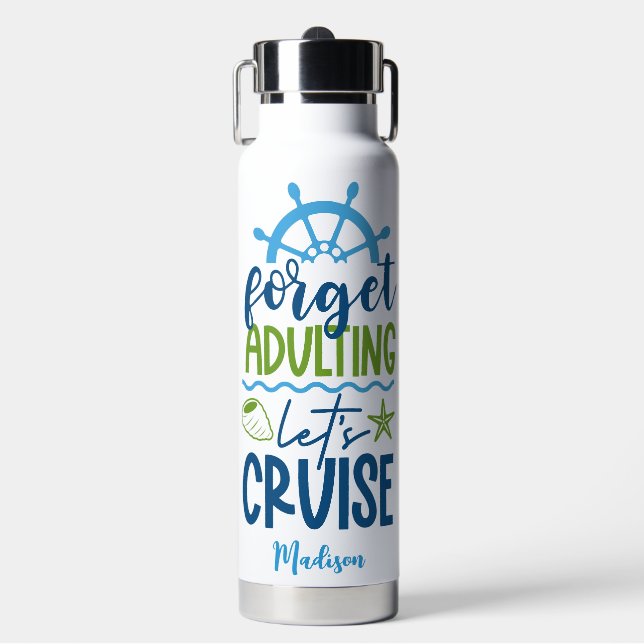 Bouteille D'eau Croisière de nom personnalisé (Salle de sport)