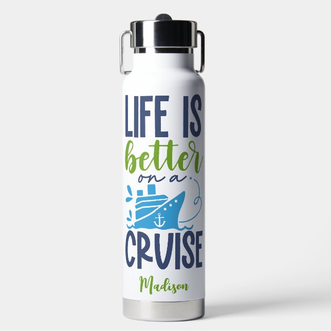 Bouteille D'eau Croisière de nom personnalisé (Salle de sport)