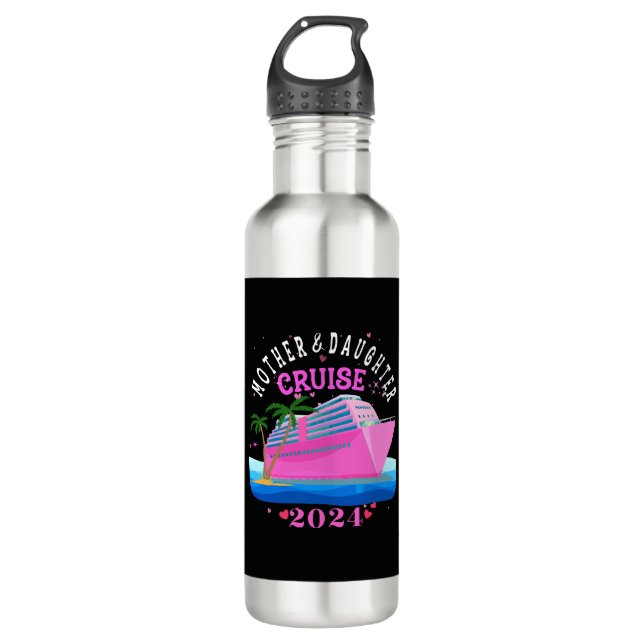 Bouteille D'eau Croisière Mère Et Fille 2024 (Devant)