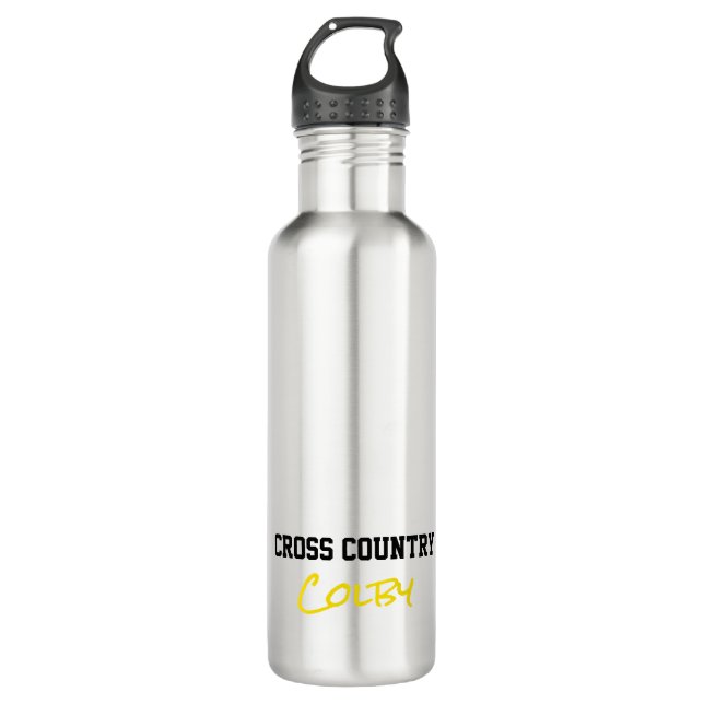 Bouteille D'eau Cross Country Runner NAME Sports Runer Athlète (Devant)