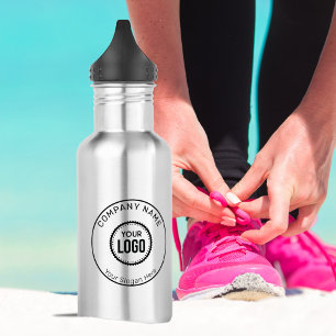 Bouteille D'eau Custom Company Logo And Slogan With Promotional