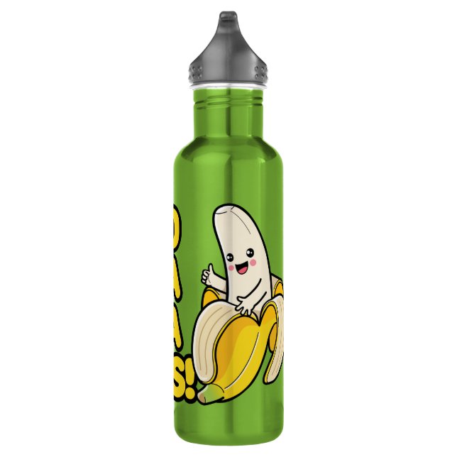 Bouteille D'eau Cute bananes nom personnalisé (Droite)