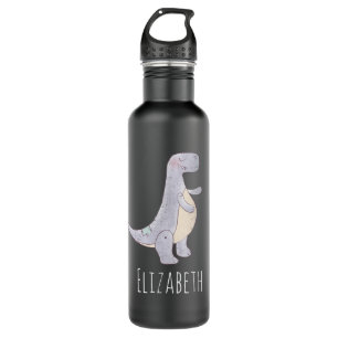Bouteille D'eau Cute Gray Tyrannosaure Rex Dinosaur Toy