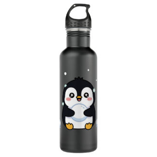 Bouteille D'eau Cute Kawaii Penguin Winter Water Bottle
