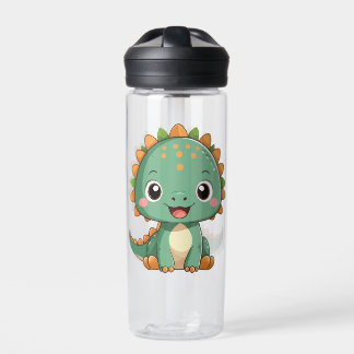 Bouteille D'eau Cute Smiling Dinosaur Kids Water Bottle