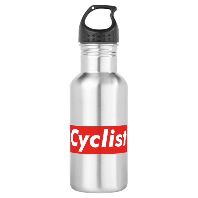 Bouteille D'eau Cycliste (Devant)