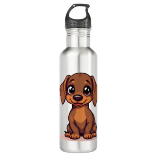 Bouteille d'eau - Dachshund