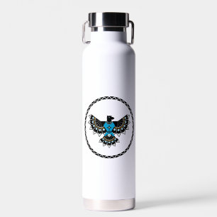 Bouteille d'eau d'aigle autochtone