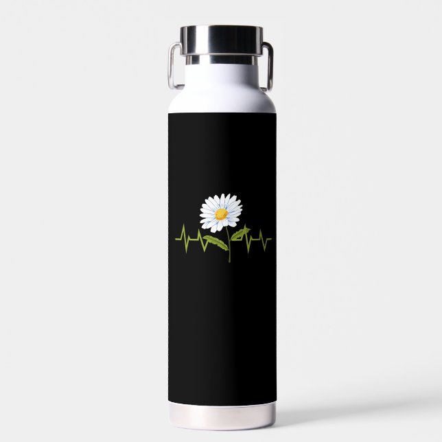 Bouteille D'eau Daisy Heartbeat (Avant)