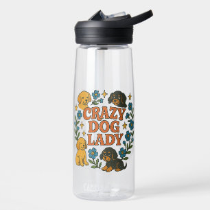 Bouteille D'eau Dame de chien fou