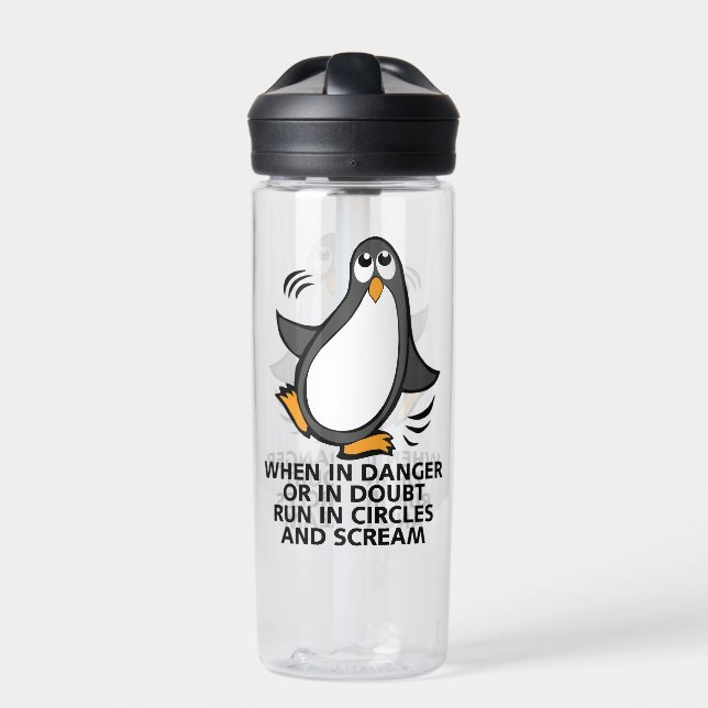 Bouteille D'eau Danger Funny Penguin CamelBak Eddy (Extérieur)