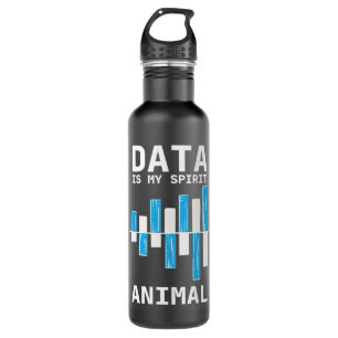 Bouteille D'eau Data Analyst Spirit Animal Data Scientifique Logic