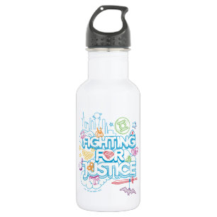 Bouteille D'eau DC Super Hero Girls Fighting For Justice