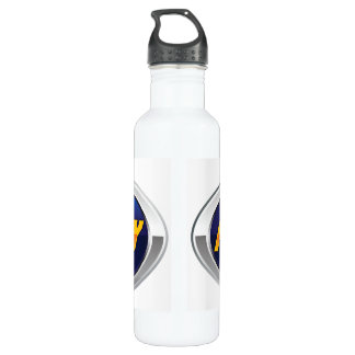 Bouteille d'eau de ballot du football d'imaginaire