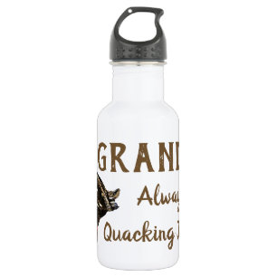Bouteille d'eau de canard