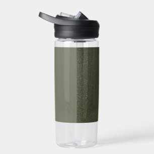 Bouteille d'eau de conception de la mousse verte p