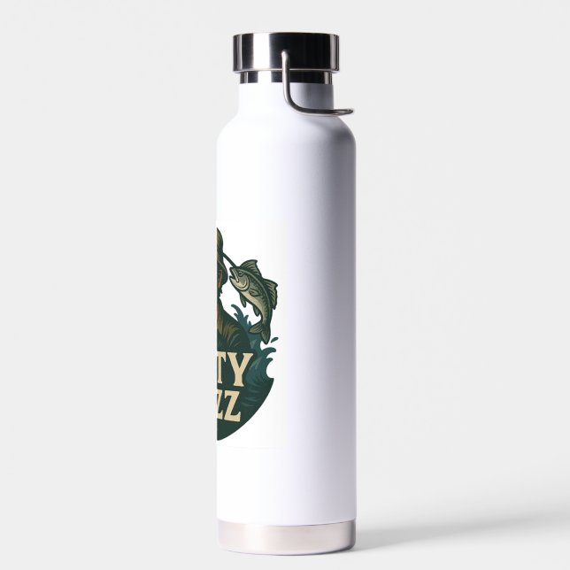 Bouteille d'eau de conception originale Salty Buzz (Gauche)