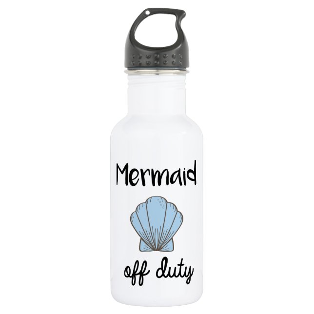 Bouteille d'eau de congé de sirène (Devant)