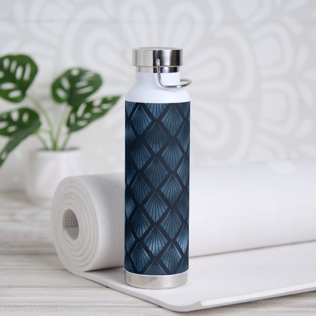 BOUTEILLE D'EAU DE COUVERTS BLEUS GOTHIQUES (Yoga)