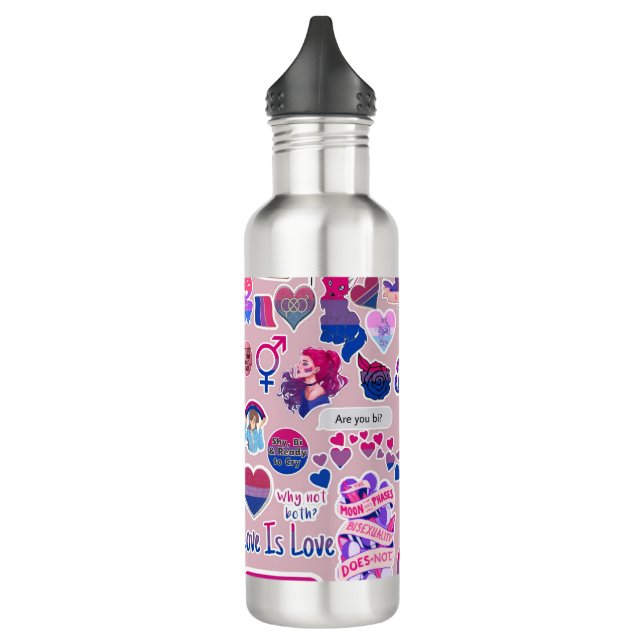 Bouteille d'eau de fierté (Gauche)