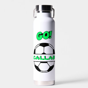 Bouteille d'eau de football en acier inoxydable (2