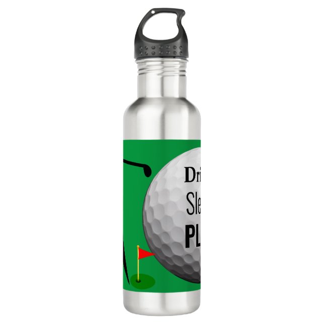 Bouteille d'eau de golf personnalisée par coutume (Devant)