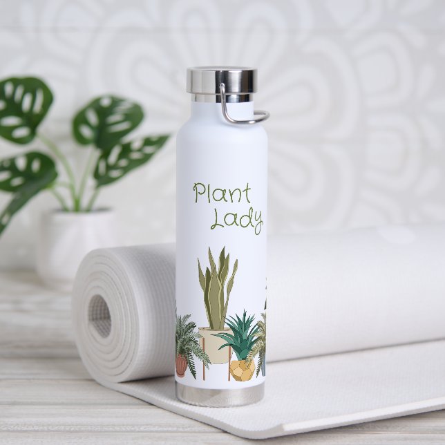 Bouteille d'eau de la Dame plante (Yoga)