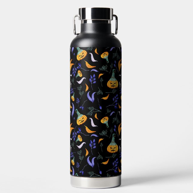 Bouteille d'eau de la forêt d'Halloween (Avant)