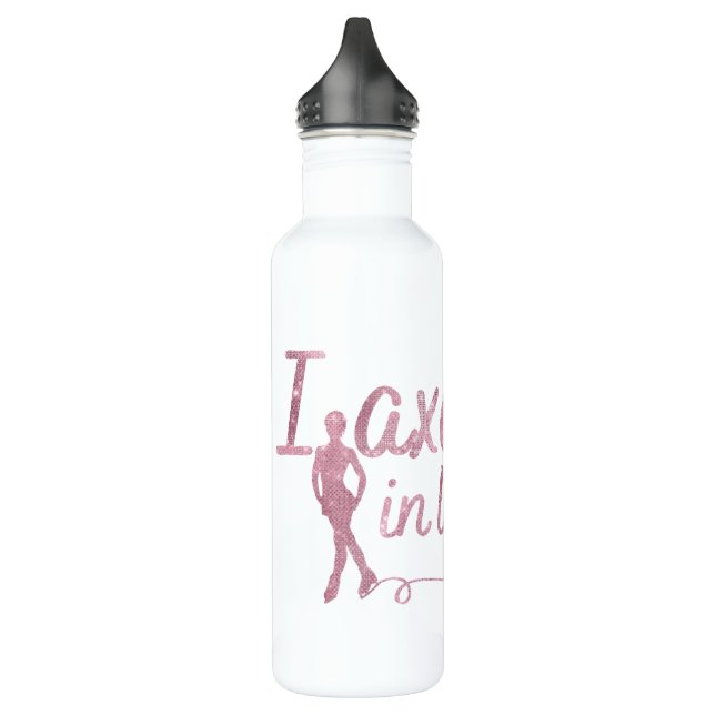 Bouteille d'eau de patinage artistique Axel dans l (Gauche)