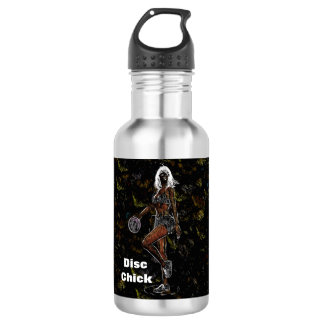 Bouteille d'eau de poussin de disque