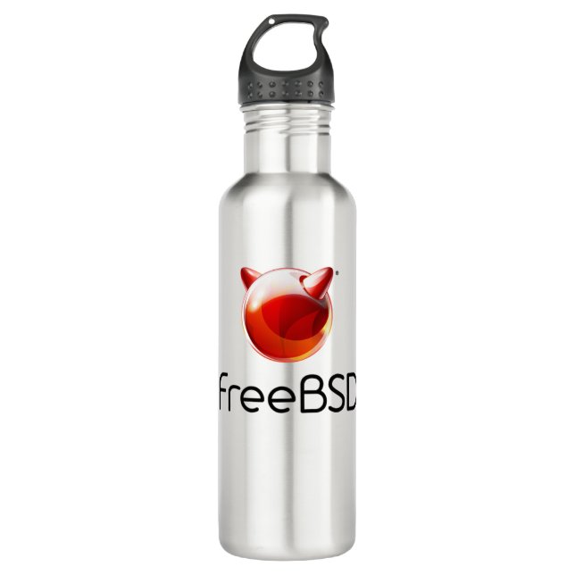 Bouteille d'eau de projet de FreeBSD (Devant)