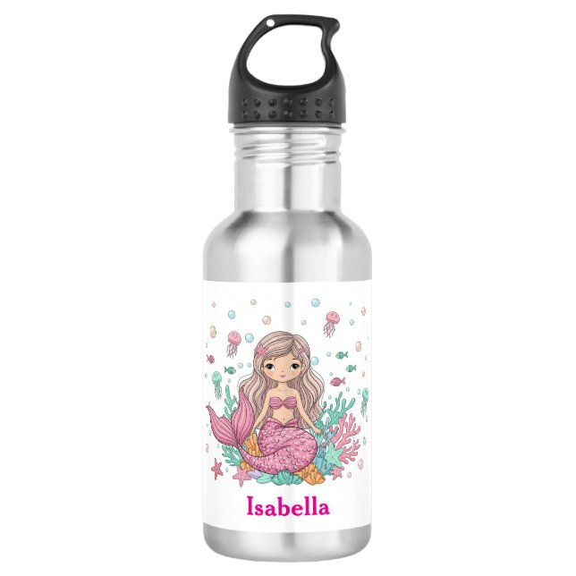 Bouteille d'eau de sirène (Devant)