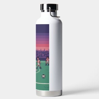 Bouteille d'eau de soccer personnalisée | Nom pers