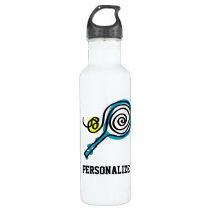 Bouteille d'eau de tennis personnalisé cadeau avec