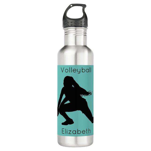 Bouteille d'eau de volley-ball (Devant)