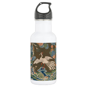 Bouteille D'eau Décor d'antiquité chinois d'oiseaux