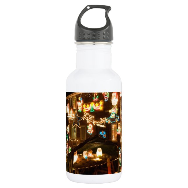 Bouteille D'eau Décorations de Noël en plein air (Devant)