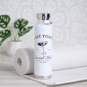 Bouteille D'eau Dernier toast Merch Club de fête de jeune fille av