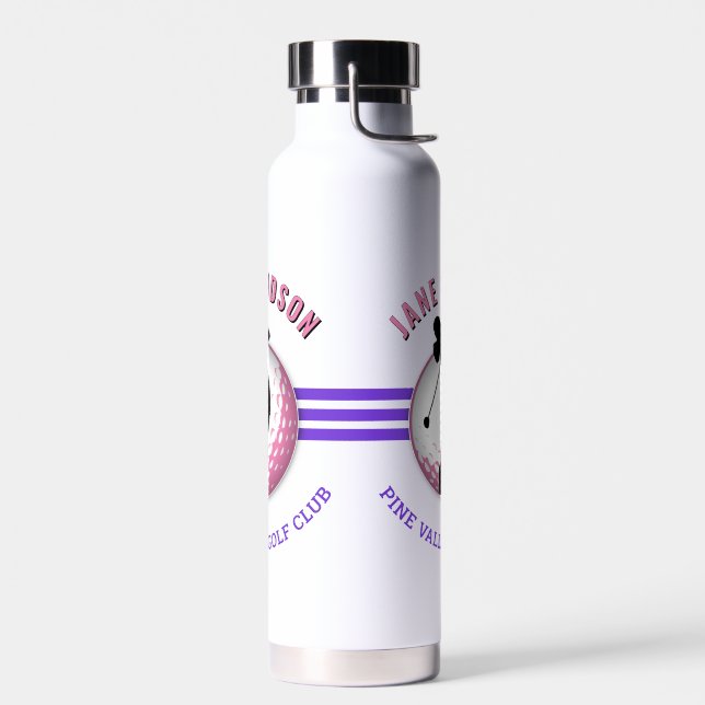 Bouteille D'eau Design élégant de Golfeur pour femmes (Gauche)