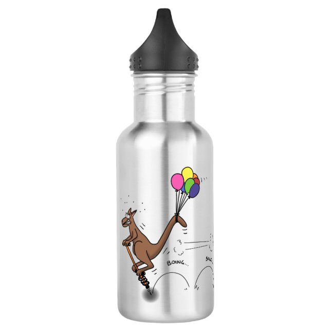 Bouteille D'eau Dessin d'humour australien kangourou (Gauche)