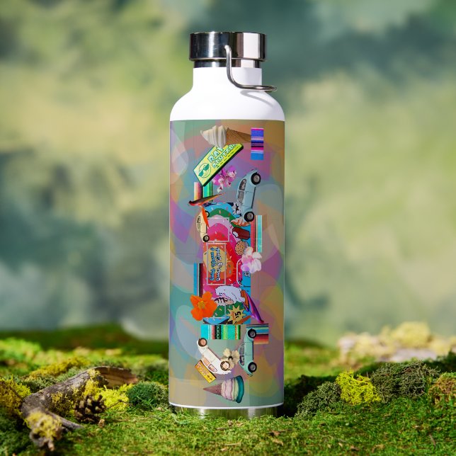 Bouteille d'eau d'été (Extérieur (pivotée))