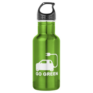Bouteille D'eau Devenez écolo ~ Conduite de voitures électriques