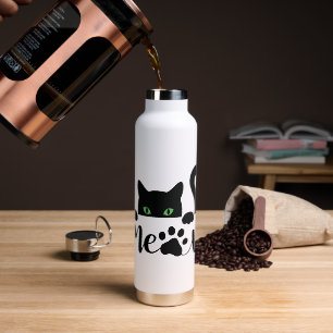 Bouteille D'eau Devis de chat Meow