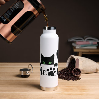 Bouteille D'eau Devis de chat Meow