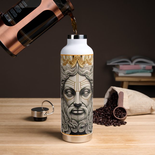 Bouteille D'eau "Dieux Mythiques Anciens" (Café)