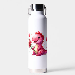 Bouteille D'eau Dinosaure de la Saint Valentin