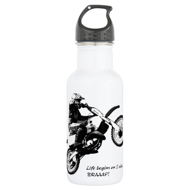 Bouteille D'eau Dirtbike (Devant)